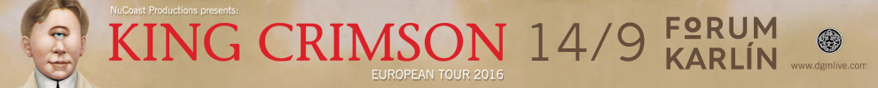 AN EVENING WITH KING CRIMSON NA TICKETPORTAL.CZ